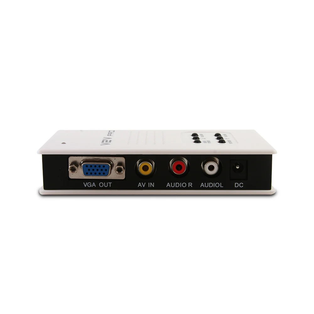 GENIATECH Mygica V2V Pro AV/CVBS/S-video to Vga видео конвертер для Ps2/Ps3/wii/XBox360/VHS