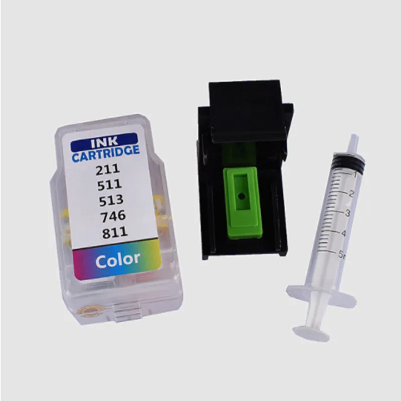 Color Умный набор картриджей rifll для canon PG 512 CL 513 чернильный картридж для canon pixma iP2700 iP2702 MP240 MP250 MP252 MP260 MP270 - Цвет: Color