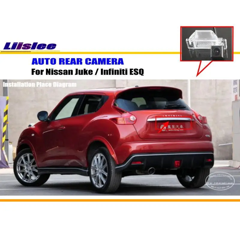 

Car Rear View Camera For Nissan Juke / For Infiniti ESQ 2011 2012 2013 2014 2015 Auto Reverse Backup Parking Camera HD CCD RCA
