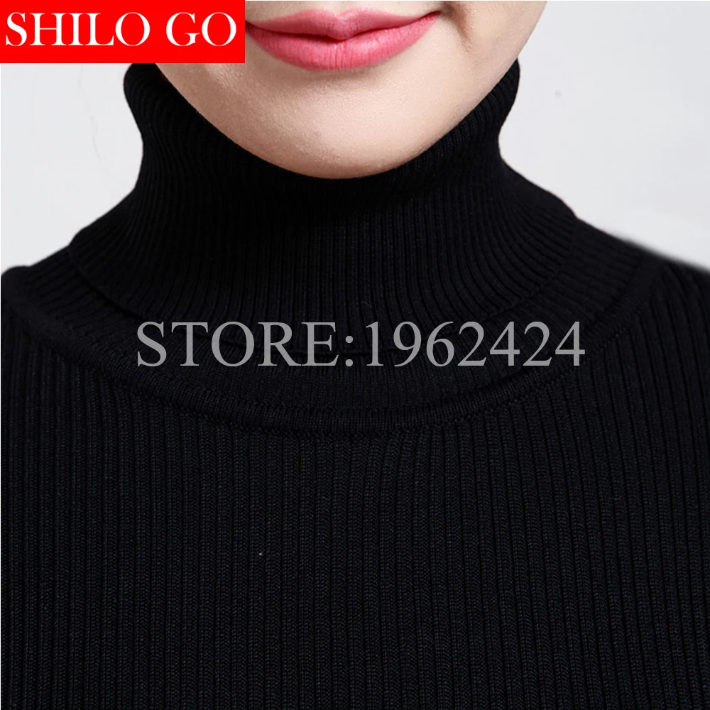 

Autumn winter fashion fashion women high quality sheepskin sleeve sexy lace drawn rope fox fur cuff black wool sweater 3XL
