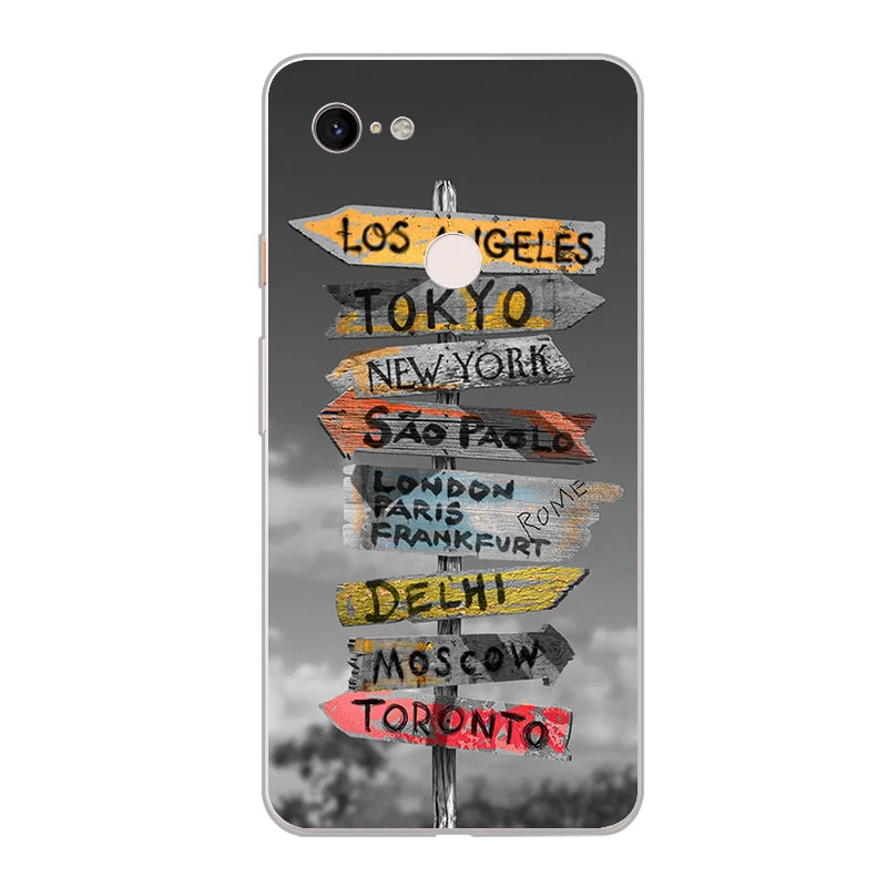 ciciber New Fashion Phone Cases For Google Pixel 3 2 XL Case Soft TPU Back Cover for 3XL 2XL World Map Stray Kids Funda |