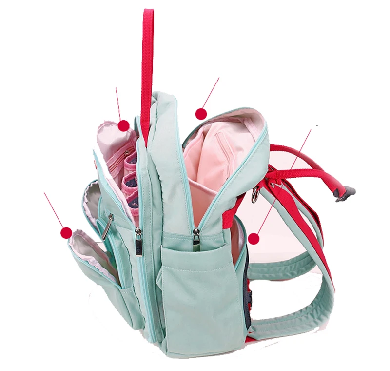 Новый большой Многофункциональный Водонепроницаемый рюкзак тоут для пеленания