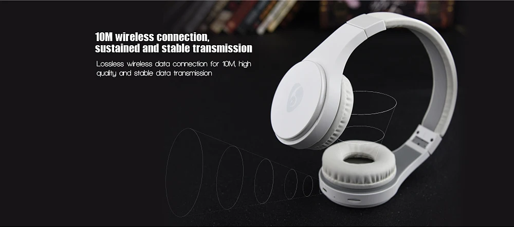 OVLENG S55 беспроводные наушники, Bluetooth гарнитура, складные наушники, регулируемые наушники с микрофоном для ПК, ноутбука, телефона