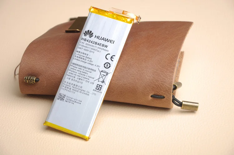 Original HB4242B4EBW 3100mAh phone battery for huawei honor 6 H60-L01 H60-L11 batteria AKKU | Мобильные телефоны и