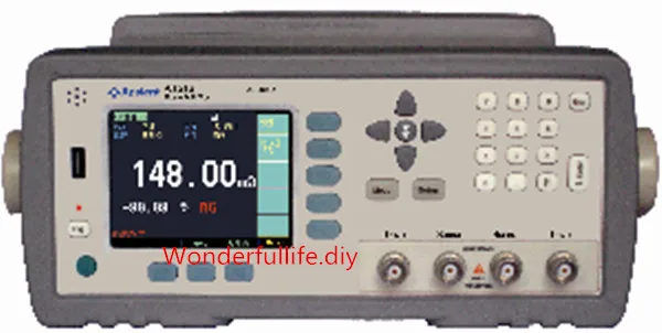 

Высокая точность 0.05% DC Измеритель сопротивления микро ом метр тестер 1u-20M Ом RS232 обработчик встроенный компаратор 3,5 "TFT LCD AT516