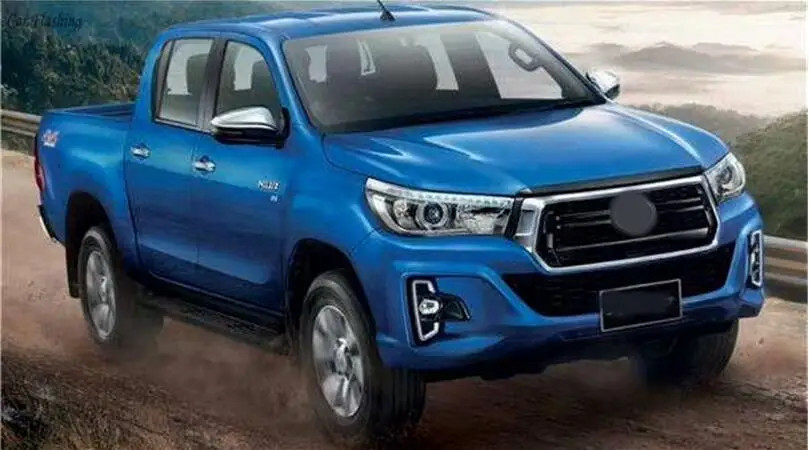 1 комплект Галогенные Противотуманные светильник ры для Toyota Hilux Revo Rocco 2018 2019 год 4300