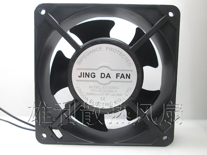 

Free Delivery. Oil-Filled Axial Fan JD12038AC 220V 0.05 / 0.06A Fan