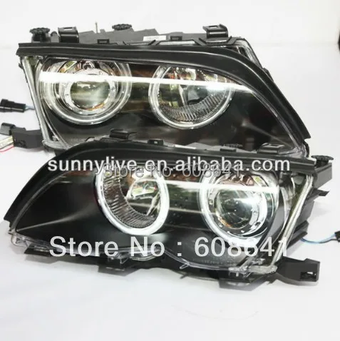 Налобный фонарь с ангельскими глазами для BMW E46 4 двери CCFL 2001 05 лет|for bmw|eyes angelccfl angel