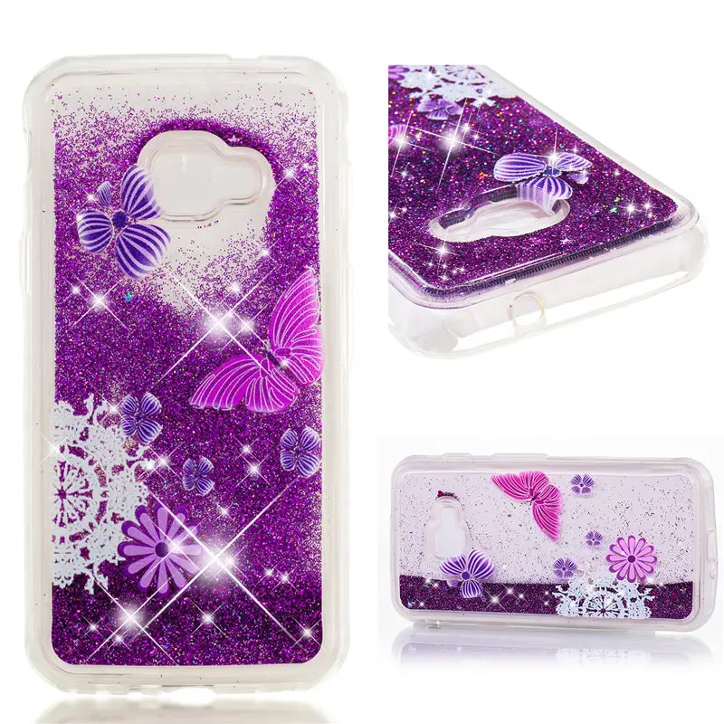 Роскошный блеск Динамические liquid чехол для samsung Galaxy XCover 4 Мягкий силиконовый G390F