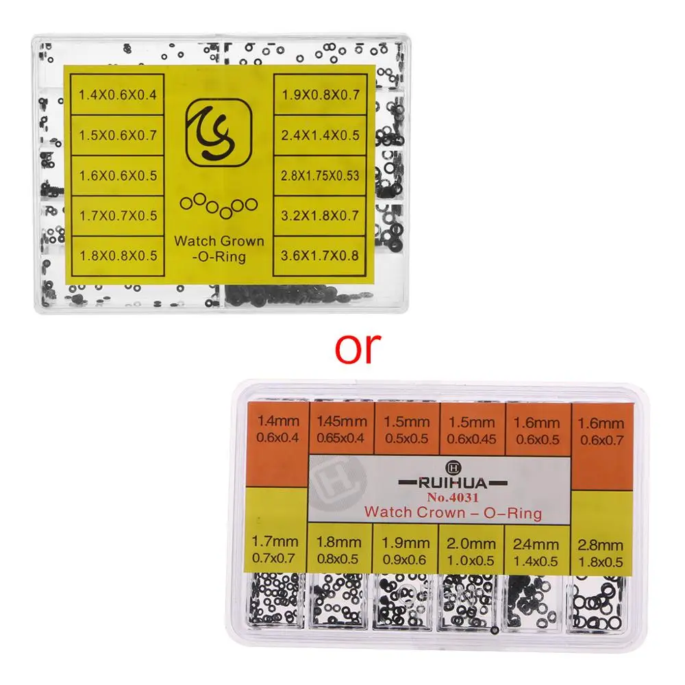 

Mini Rubber Washer O-Ring Watch Crown Gasket Waterproof Seals Repair Tool 10Size N11_A