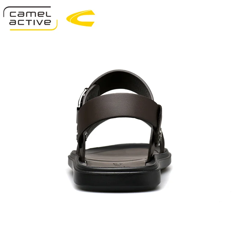 Мужские сандалии Camel Active из натуральной кожи пляжные шлепанцы для воды дышащие