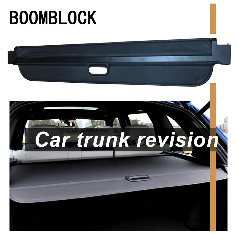 

Auto Car Rear Trunk Cargo Shelf Cover For BMW X5 E70 F15 2018-2007 Car Rear Tail Racks Retractable Curtain Spacer Accessories