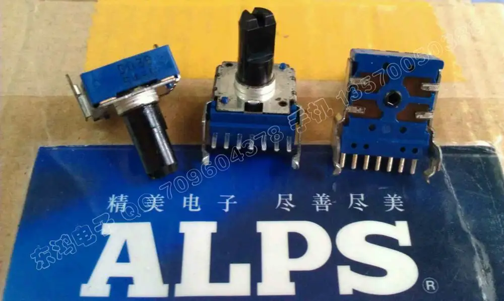 2 шт./лот. Горизонтальный потенциометр ALPS RK14 вал B50K 13 мм|lot lot|shaft potentiometer |