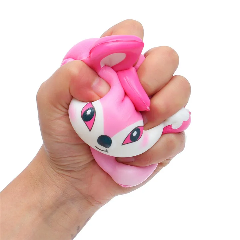 2019 забавные мягкие животные лисы волнение и стресс игрушки Poopsie Slime Surprise Mouchi Squishs