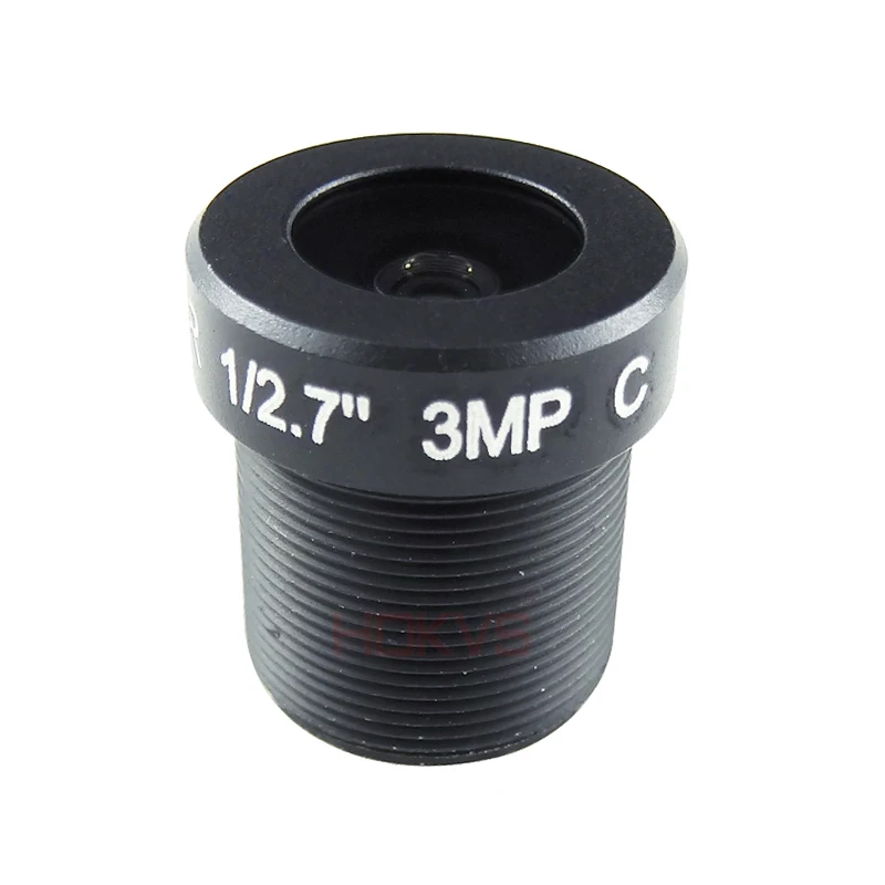HOKVS CCTV Lens 4mm M12 F2.6 1/2.7&quot IR MTV 3.0 Megapixel for Security Cameras Surveillance Module Assembling Parts | Безопасность и