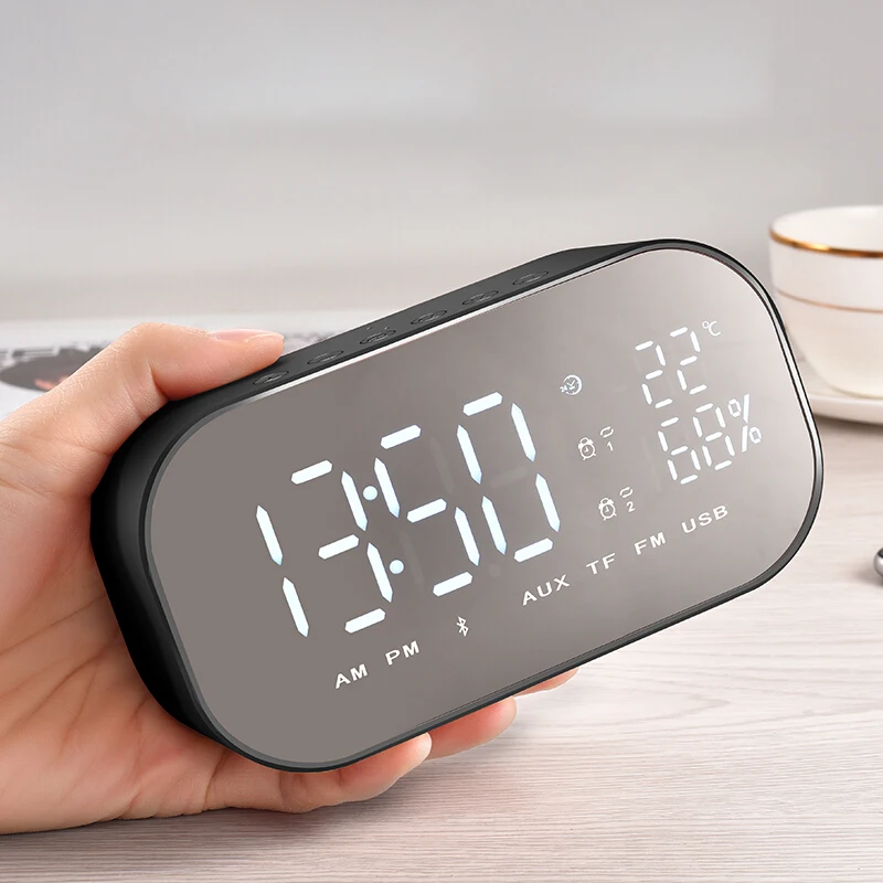 Huawei Будильник Bluetooth динамик fm радио портативный беспроводной громкоговоритель