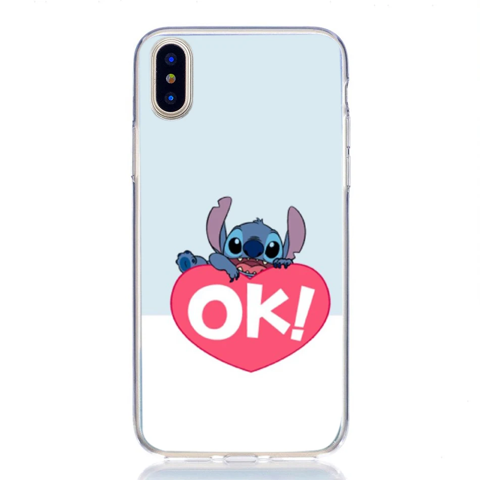 Милый чехол для iphone x xs xr max 6 S 5S 7 8 plus силиконовый мягкий прозрачный из ТПУ с