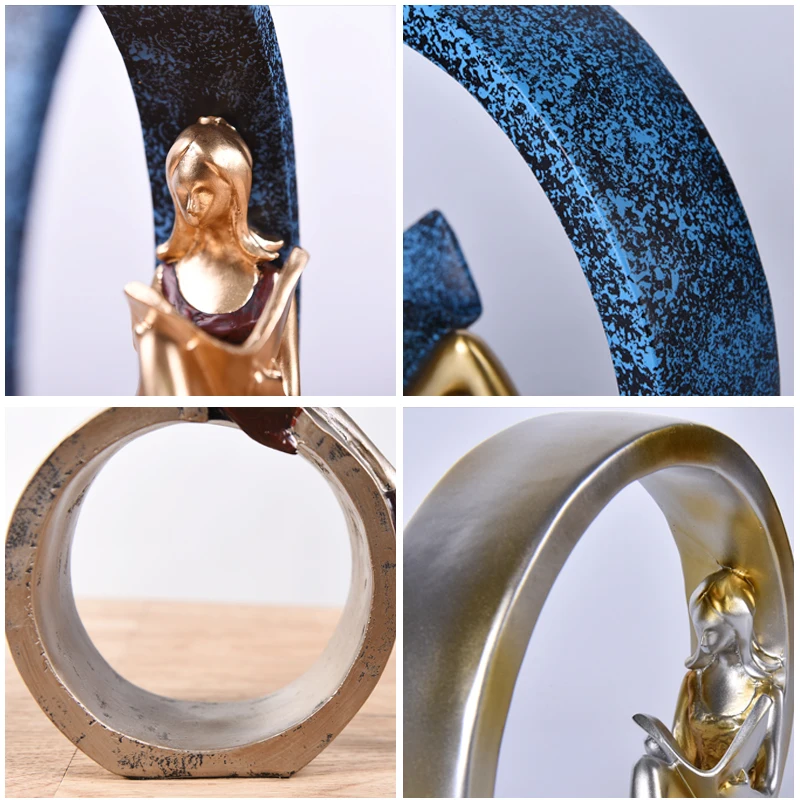 Фигурки девушки-йоги из полимера