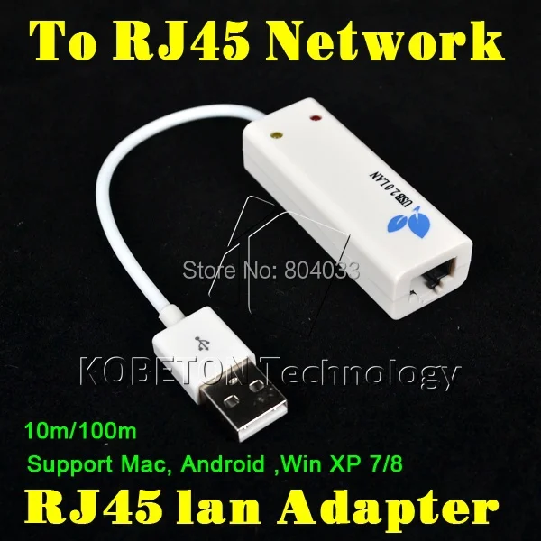 USB 2.0 to RJ45 Lan Network Ethernet Adapter Card Asix AX8872B For Mac OS Android Tablet pc Laptop SmartTV Win 10 7 8 XP 100Mbps