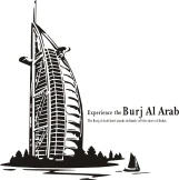 Burj Al Arab hotel стикер на стену городской пейзаж Дубай стенная роспись в виде здания