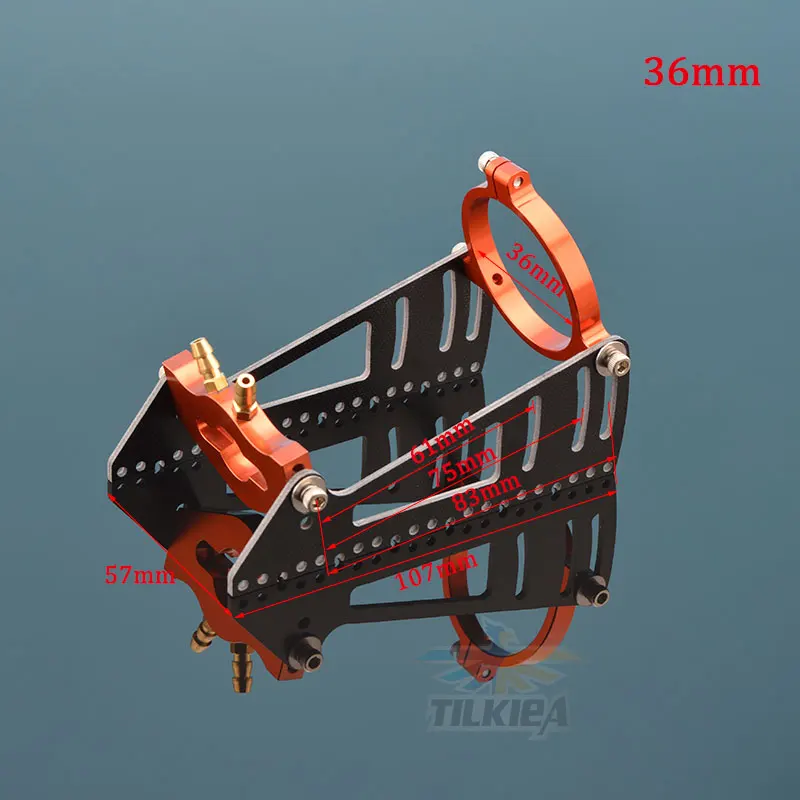 106X57mm 36mm 0101 Крепление для мотора для б36/б40 36 мм/40 мм бесщеточный мотор - Цвет: 106X57mm 36mm 0101