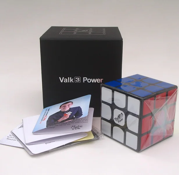 Волшебный пазл QiYi MoFangGe Valk3 Power 3x3x3 профессиональный скоростной куб 3x3 обычная