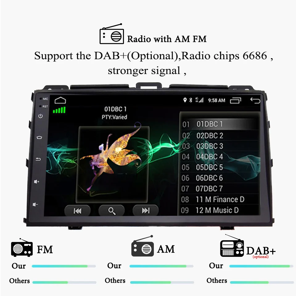 Carplay Android 10,0 автомобильный dvd 4+ 64G мультимедийный плеер для Toyota Prado 120 Land Cruiser 2004-2009 Автомобильная магнитола