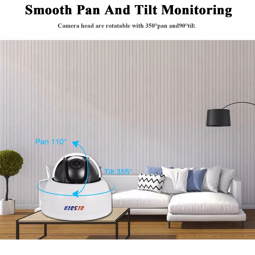 BESDER 2MP 4MP 5MP PTZ Ip CCTV камера безопасности DC 12V POE48V мини панорамирование/наклон/зум 4X