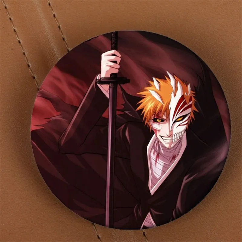 Youpop BLEACH Kurosaki Ichigo аниме брошь, значок на булавке аксессуары для одежды шляпа украшение для рюкзака HZ1458