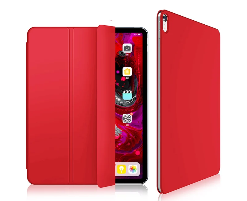 1:1 Умный Магнитный чехол для нового iPad Pro 11, Ультратонкий чехол-книжка из искусственной кожи, чехол-подставка для iPad Pro 11, чехол