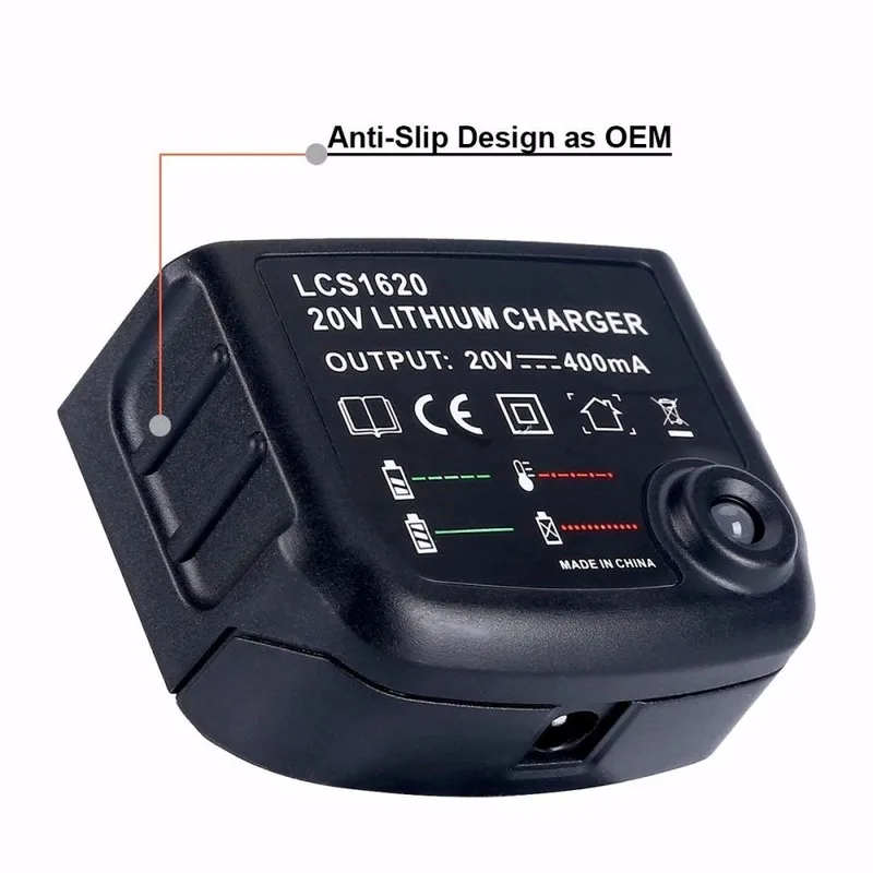 Зарядное устройство для литиево ионного аккумулятора 20 в всех моделей Black & Decker