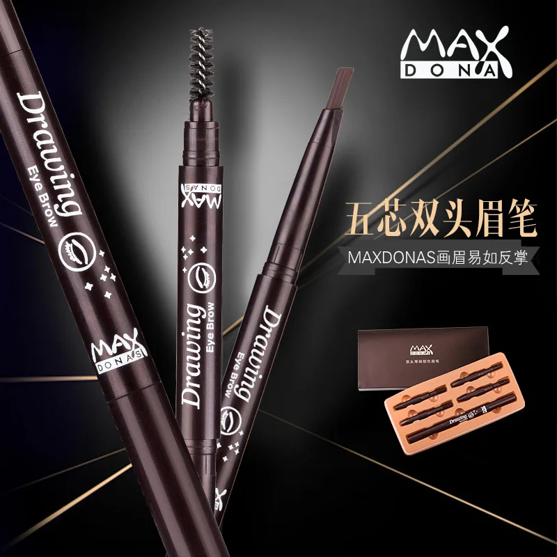 Maxdonas 5 шт./компл. карандаш для бровей Профессиональный eyesmakeup косметический