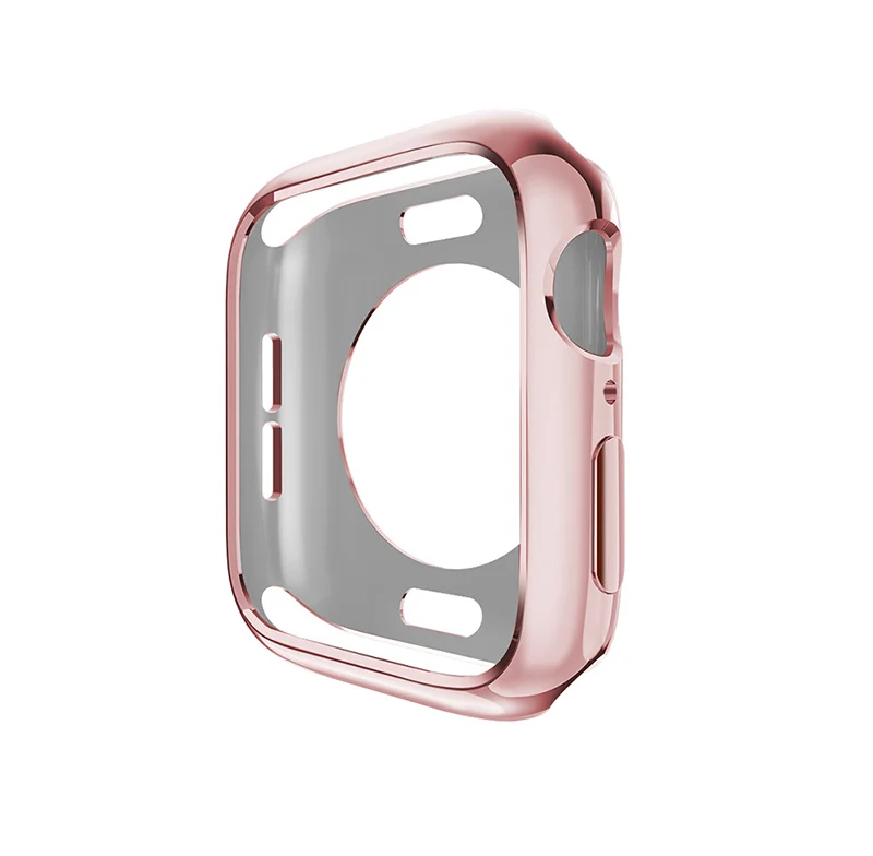 MDNEN чехол для Apple Watch, чехол для IWatch, серия 4, 3, 2, 1, размер 38 мм/40 мм/42 мм/44 мм, ТПУ чехол, HD прозрачный Ultrafino