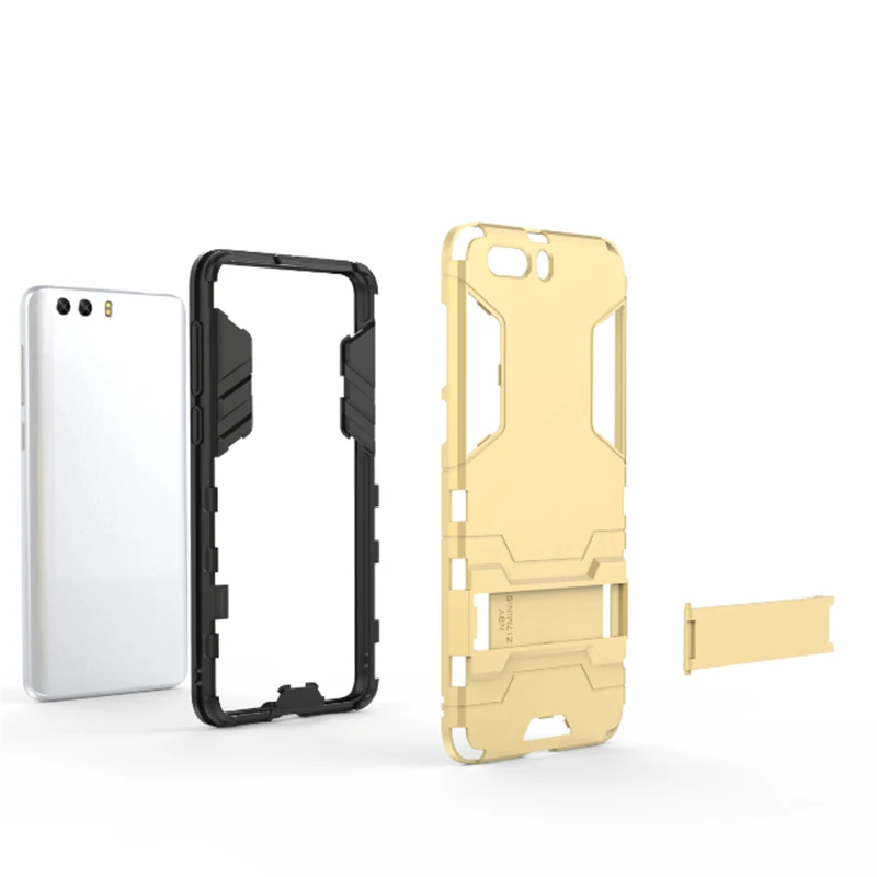 Чехол для телефона ZTE Nubia Z17 MiniS ударопрочный бронированный силиконовый + жесткий