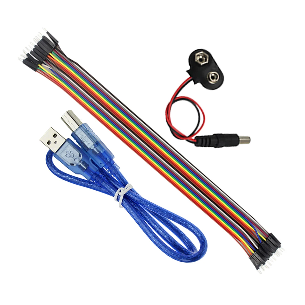 Мини Макет светодио дный Перемычка Кнопку usb кабель для UNO R3 Raspberry Pi|Интегральные