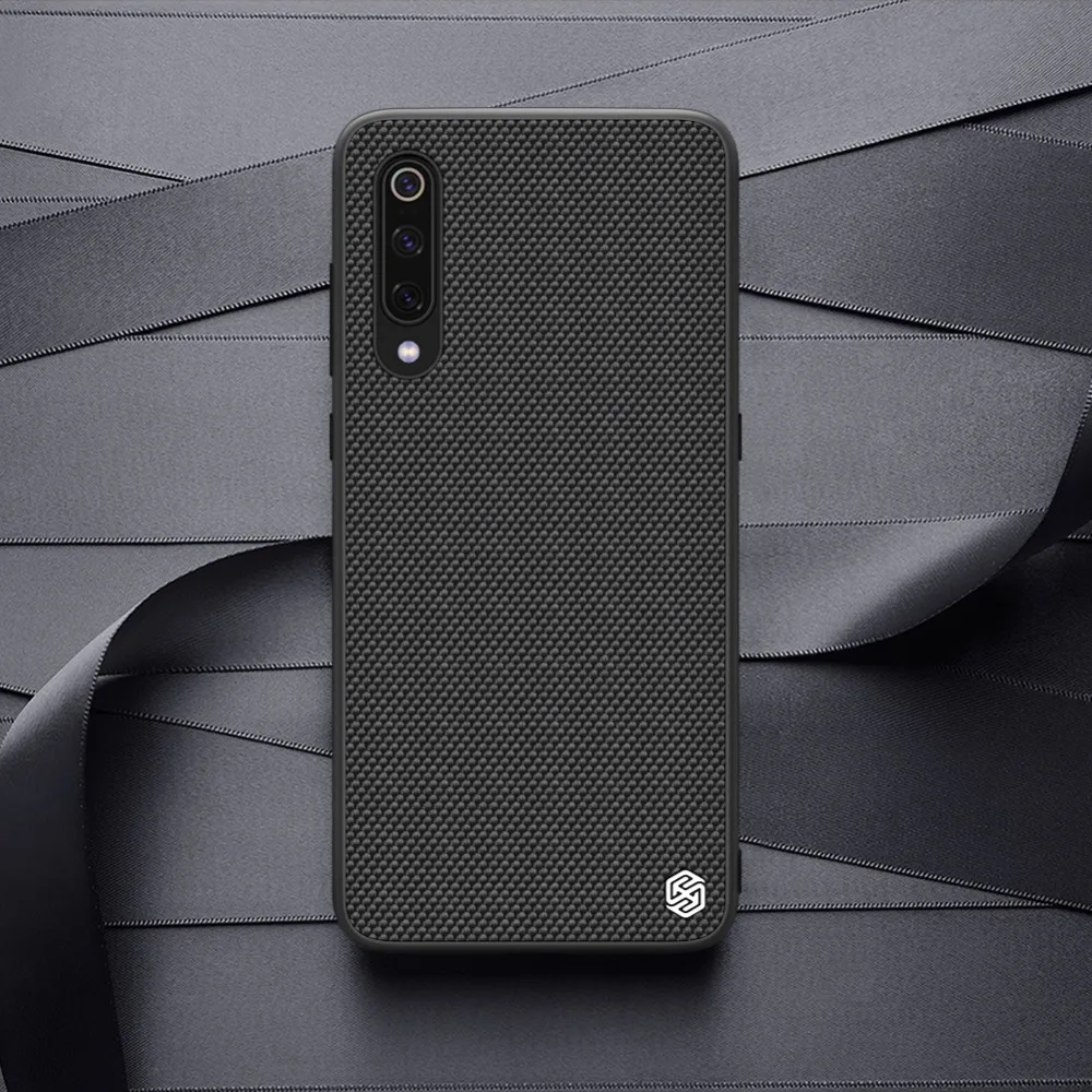 NILLKIN Textured Case For Xiaomi Mi9 mi 9 Ultra Silm Nylon Fiber Non-slip Business Frosted Back Cover Explorer | Мобильные телефоны