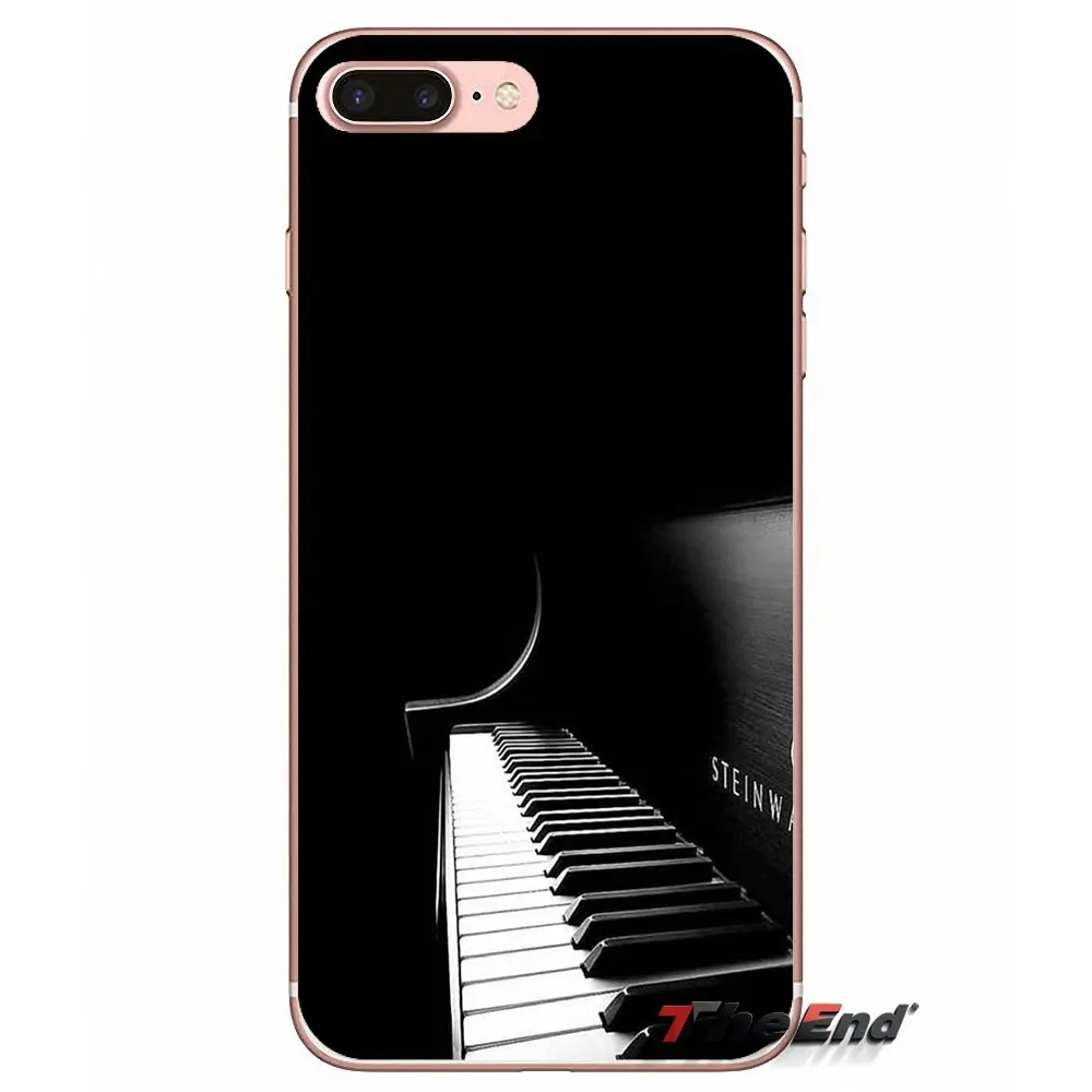 Мягкий чехол для HTC One M7 M8 A9 M9 M10 E9 Plus Desire 630 530 626 628 816 820 Motorola G G2 G3 Rainbow Piano Key color Keyboard |