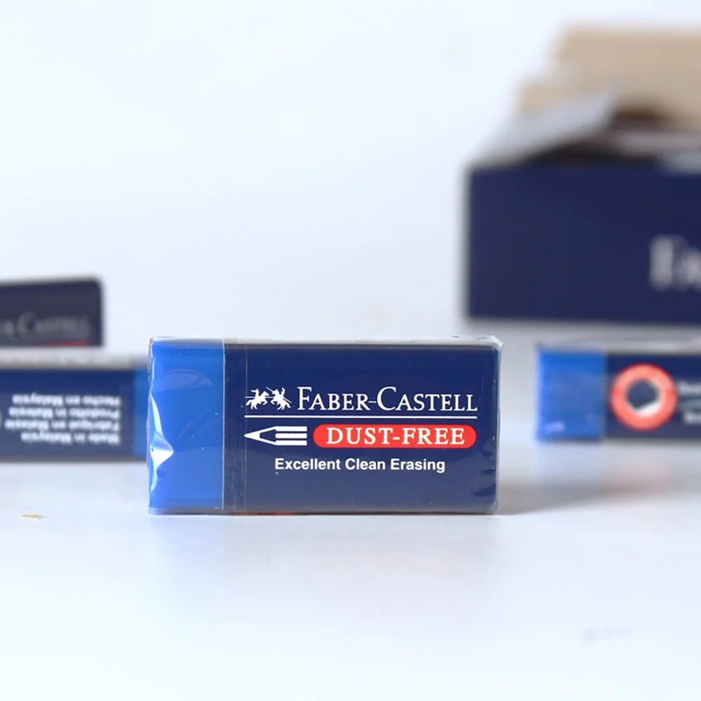 FABER CASTELL супер чистый 1871-70 не чип синий резиновый цвет свинцовая краска специальный ластик
