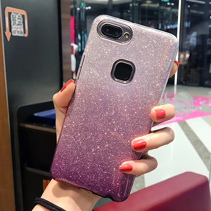 Блестящие Чехлы One Plus 5T 6T для Oneplus 3 3T A5000 A5010 A6000 A6010 TPU чехол градиентной расцветки