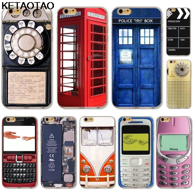 KETAOTAO камера старый телефон 3310 забавные телефонные чехлы для iPhone 4S 5C 5S 6 6S 7 8 Plus X