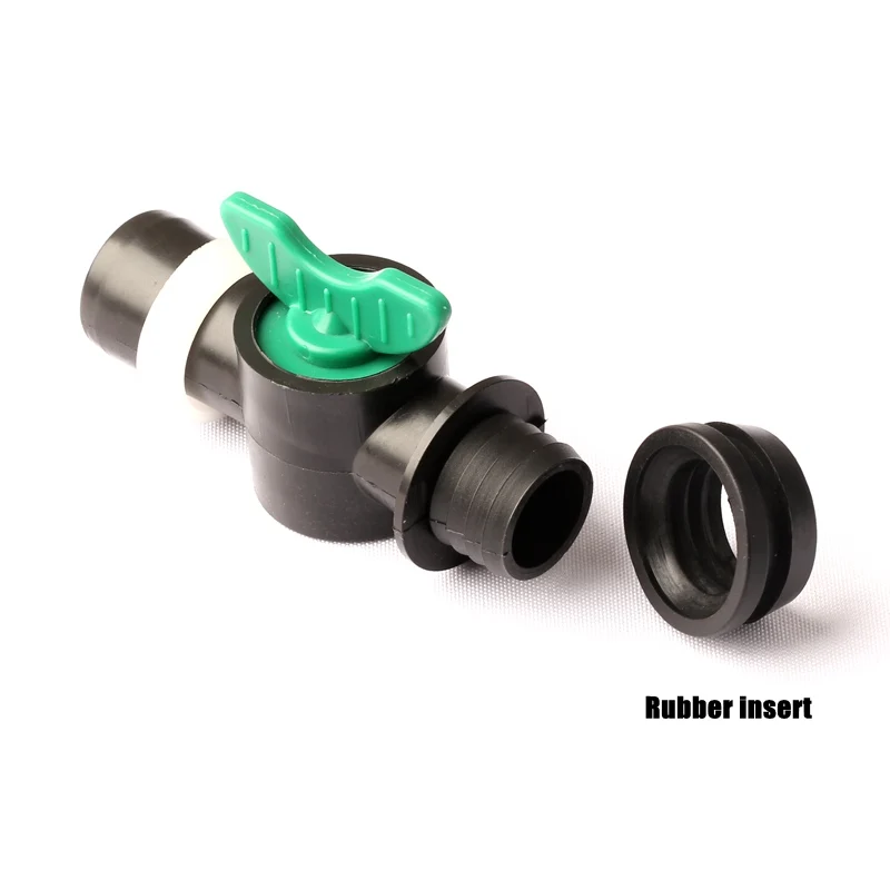 2 шт. NuoNuoWell 1 &quot(N45) прямой запорный клапан капельная лента для сада теплицы Микро