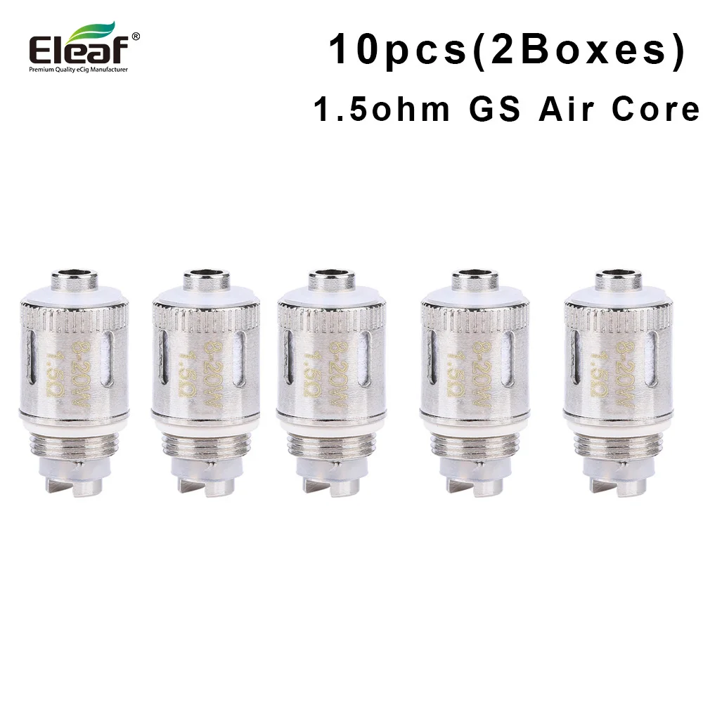 5 10 шт. оригинальная катушка Eleaf 1.5ohm GS Air головка 20 Вт электронная сигарета