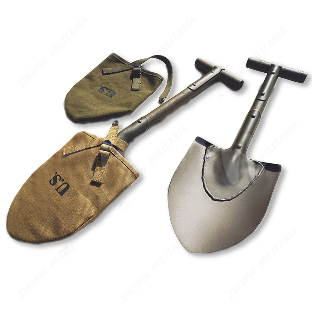 WW2 US airm1910 T-HANDLE Лопата для улицы инструмент с крышкой 47 см | Спорт и развлечения