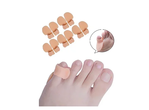 5 пар/лот, Pinky Toe шина, защитный гель, маленький палец, разделитель, защита для молотка, подушечки для пальцев, для большого пальца, для вальгусной деформации