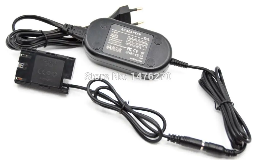 Адаптер питания для Фотоаппарата Canon EOS 60D 6D 7D 5D Mark II III 5D2 5D3|ack-e6 ac|battery couplercanon dc coupler |