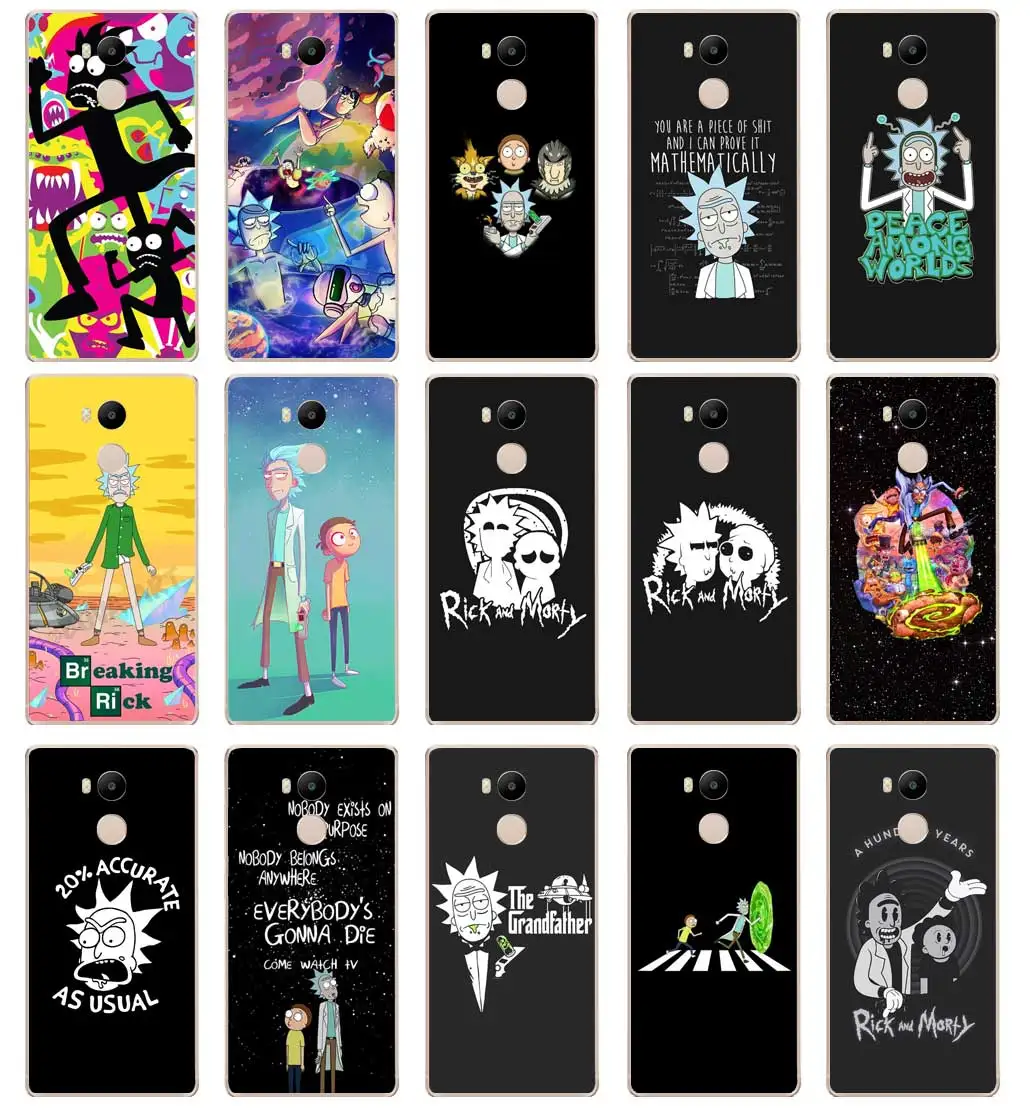 DREAMFOX M431 классный чехол Rick And Morty из мягкого ТПУ силикона для Xiaomi Redmi Note 3 4 5 Plus 3S 4A 4X 5A