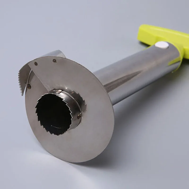 Нож для резки ананасов из нержавеющей стали|pineapple cutter|peeler slicerknife gadget |