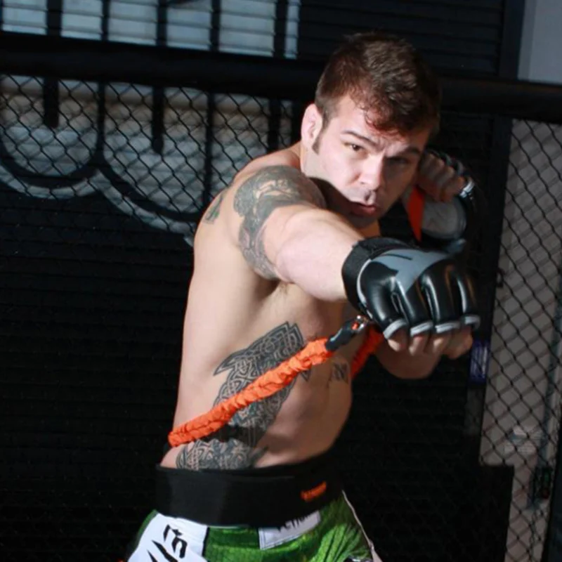 

150lbs Resistance Bands Boxing Fitness Training Belt Leg Strength Exercise YS-BUY