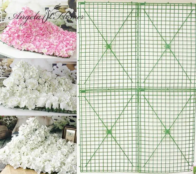 DIY 40*60 см platic цветок стенд каркасный ковер стиль аксессуары fow Свадебные