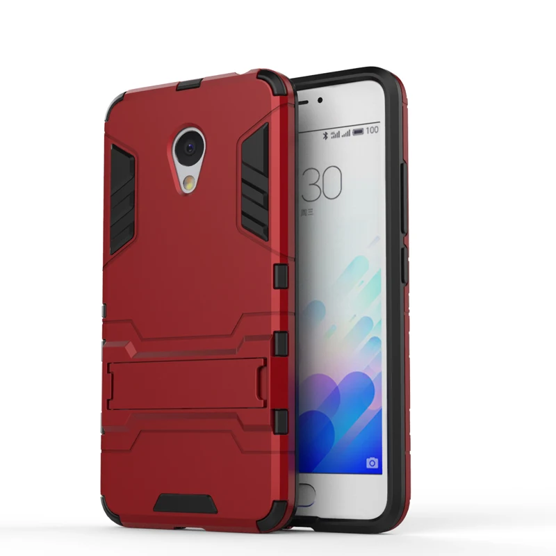 Новый Назад Гибридный Броня Мобильный телефон чехол для Meizu meilan 3 случаях